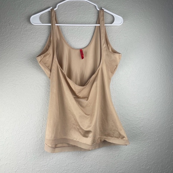 SPANX Open Bust Cami Tank Top Shapewear Low Front 3X - Picture 1 of 6